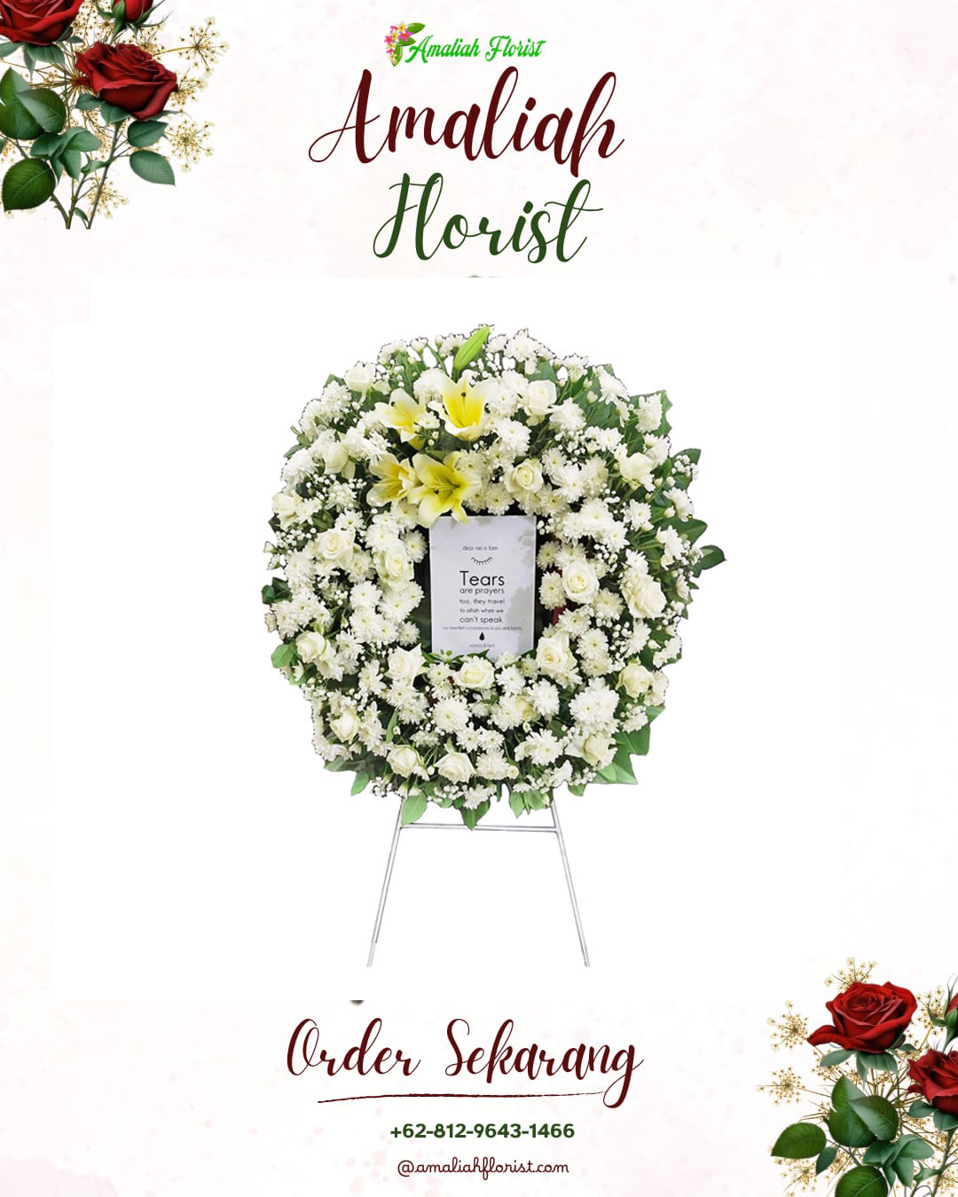 Krans Bunga Duka Wonoasri